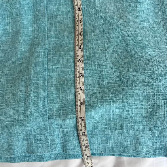 Lilly Pulitzer Light Blue Textured Strapless  Dress - Size 8 mini - Picture 10 of 11